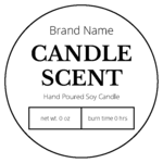 Candle Labels – Cor Label