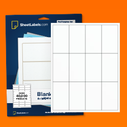 Self Adhesive Sticky White Labels 15 Sheets A5 Pack — A Lot Mall