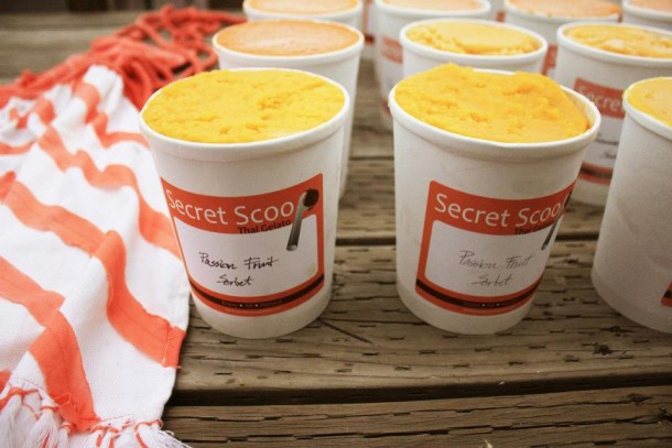 Secret Scoop Gelato Labels