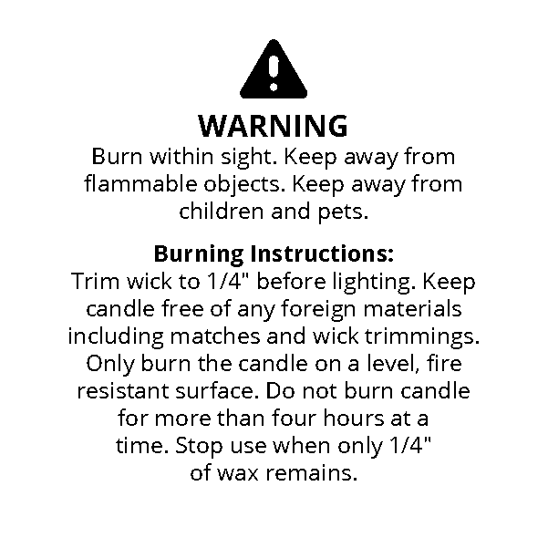 Free Printable Candle Warning Labels Template Printable Templates