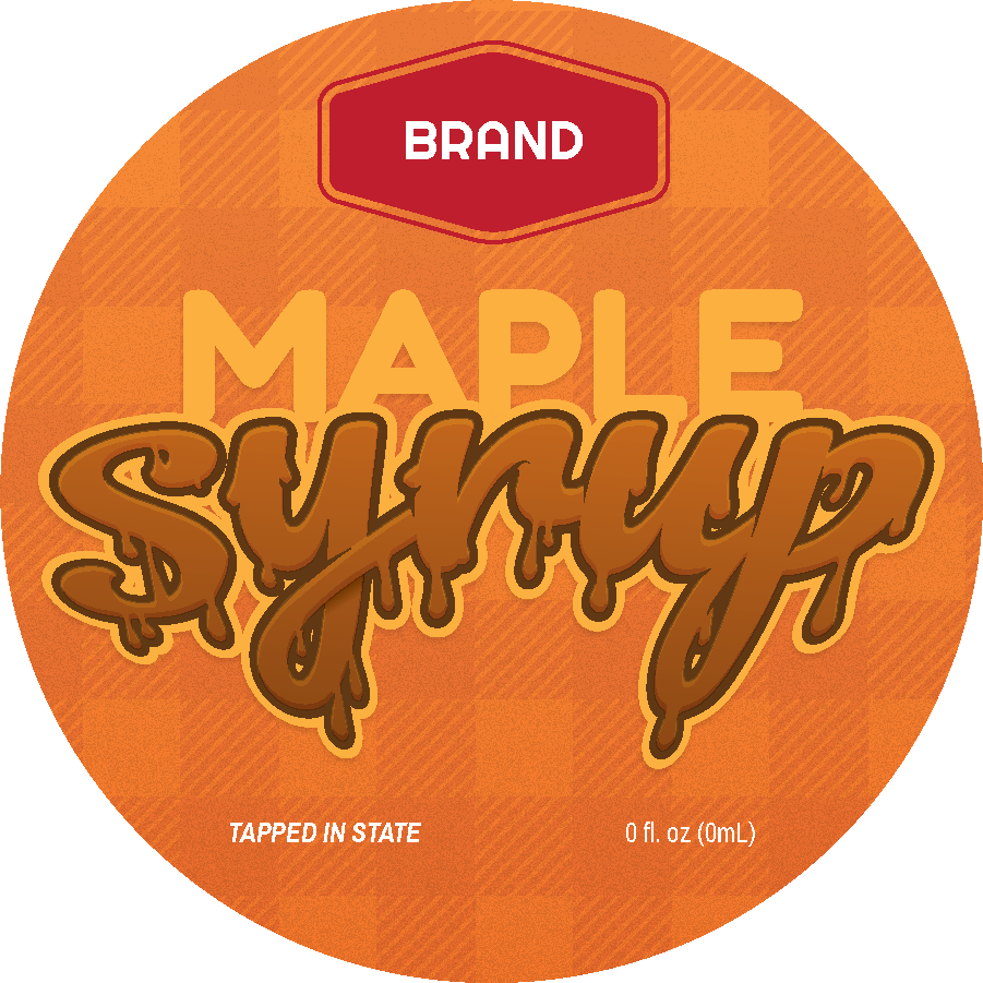 Syrup Label Templates Design Free Online