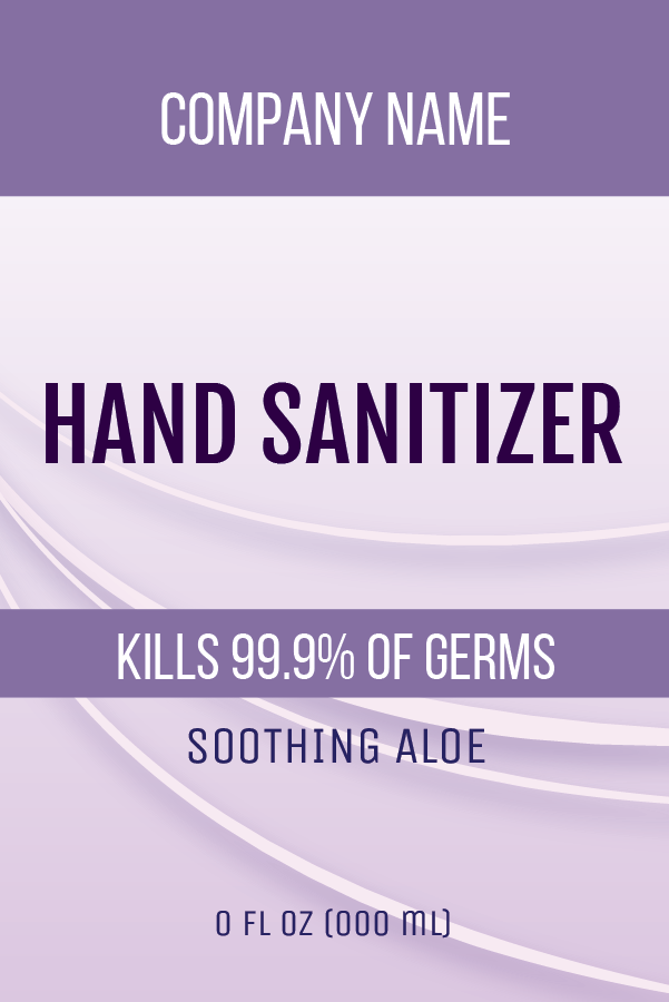 hand sanitizer labels sheetlabelscom