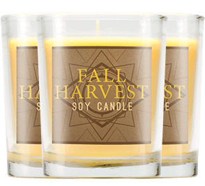 Custom Printed Candle Labels on Rolls