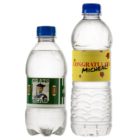 Free Preschool Graduation Water Bottle Labels